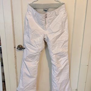 Brand new Columbia snow pants. Small stain on bottom.